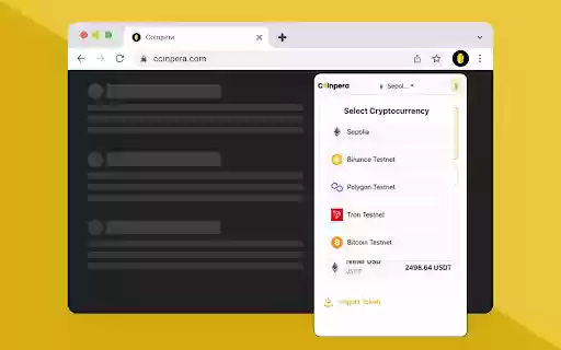 Coinpera  from Chrome web store to be run with OffiDocs Chromium online