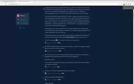 Collapse IH Comments  from Chrome web store to be run with OffiDocs Chromium online