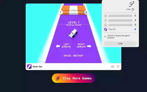 Color Car Game Navigate the Vibrant Road to Victory!  from Chrome web store to be run with OffiDocs Chromium online