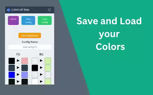 ColorCraft  from Chrome web store to be run with OffiDocs Chromium online