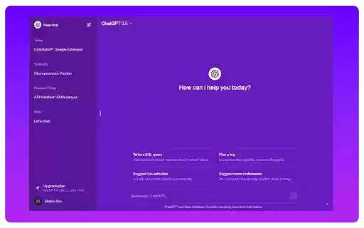 ColorfulGPT  from Chrome web store to be run with OffiDocs Chromium online