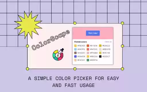ColorScape  from Chrome web store to be run with OffiDocs Chromium online