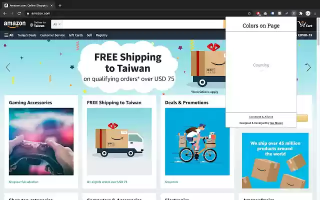 Colors on Page from Chrome web store to be run with OffiDocs Chromium online Colors on Page from Chrome web store to be run with OffiDocs Chromium online