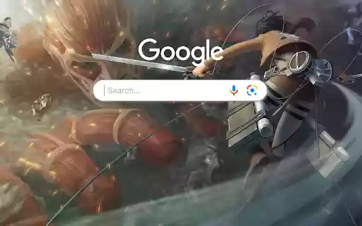 Colossal Titan Attack on Titan Anime Theme  from Chrome web store to be run with OffiDocs Chromium online