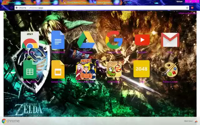 Colourful Zelda Theme by Raihaan Ali from Chrome web store to be run with OffiDocs Chromium online Colourful Zelda Theme by Raihaan Ali from Chrome web store to be run with OffiDocs Chromium online