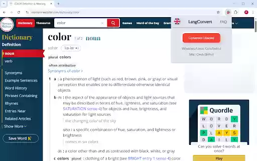 CommConverter  from Chrome web store to be run with OffiDocs Chromium online