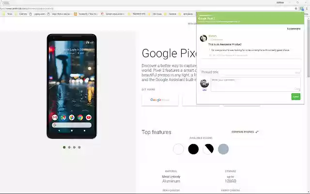 Comment Everywhere  from Chrome web store to be run with OffiDocs Chromium online
