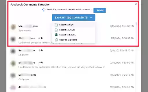 Comment Exporter Extract Comments  from Chrome web store to be run with OffiDocs Chromium online