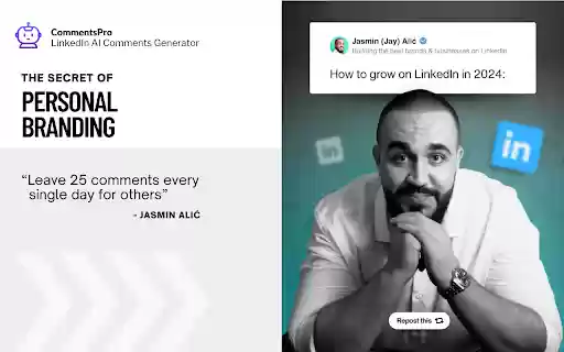 CommentsPro LinkedIn AI Comments Generator from Chrome web store to be run with OffiDocs Chromium online CommentsPro LinkedIn AI Comments Generator from Chrome web store to be run with OffiDocs Chromium online