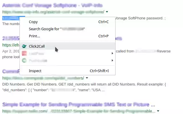 CommPeak Asterisk Click2Call  from Chrome web store to be run with OffiDocs Chromium online