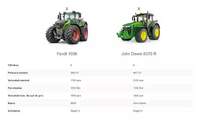 Comparador de Tractores from Chrome web store to be run with OffiDocs Chromium online Comparador de Tractores from Chrome web store to be run with OffiDocs Chromium online