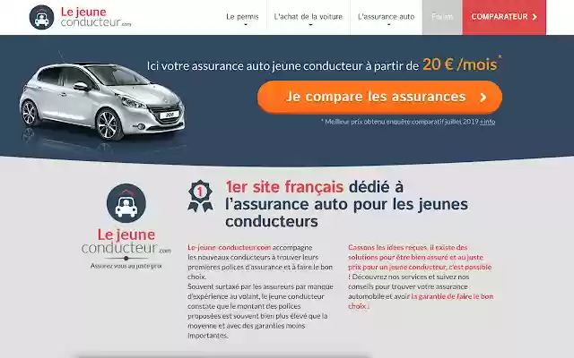 Comparateur Assurance Auto Jeune Conducteur from Chrome web store to be run with OffiDocs Chromium online Comparateur Assurance Auto Jeune Conducteur from Chrome web store to be run with OffiDocs Chromium online