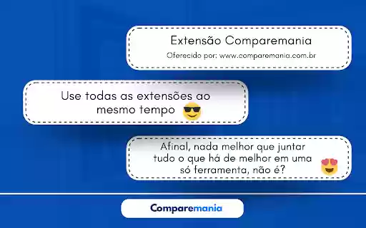 Comparemania Cashback, Pontos e Milhas  from Chrome web store to be run with OffiDocs Chromium online