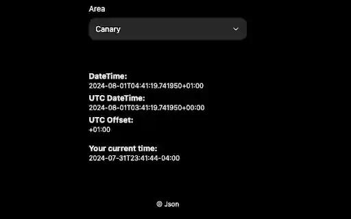 Compare Time UTC  from Chrome web store to be run with OffiDocs Chromium online