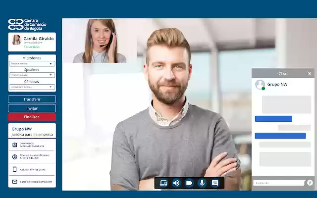 Compartir pantalla NW Alcatel Rainbow  from Chrome web store to be run with OffiDocs Chromium online