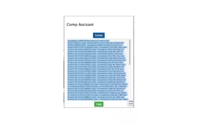 Comp Assistant  from Chrome web store to be run with OffiDocs Chromium online