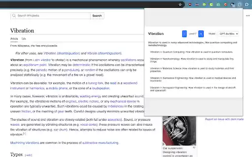 comprehensify  from Chrome web store to be run with OffiDocs Chromium online