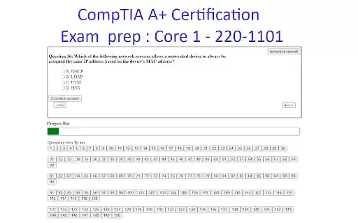 CompTIA A+ Certification Exam prep : Core 1 220 1101 prep plugin from Chrome web store to be run with OffiDocs Chromium online CompTIA A+ Certification Exam prep : Core 1 220 1101 prep plugin from Chrome web store to be run with OffiDocs Chromium online