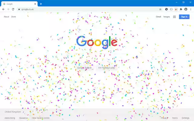 Confetti Cannon  from Chrome web store to be run with OffiDocs Chromium online