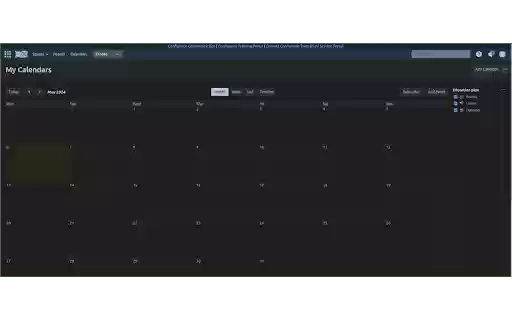 Confluence Dark Mode  from Chrome web store to be run with OffiDocs Chromium online