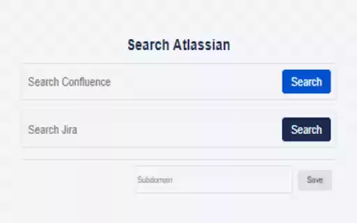 Confluence/Jira Search  from Chrome web store to be run with OffiDocs Chromium online