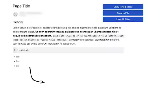 Confluence to Markdown  from Chrome web store to be run with OffiDocs Chromium online