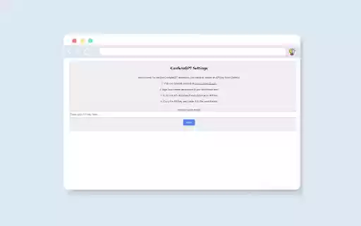 ConfuteGPT Extension  from Chrome web store to be run with OffiDocs Chromium online