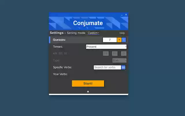 Conjumate  from Chrome web store to be run with OffiDocs Chromium online