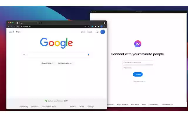 Connect with us on Messenger  from Chrome web store to be run with OffiDocs Chromium online