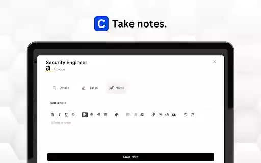 Conneer Job Search Tracker  from Chrome web store to be run with OffiDocs Chromium online