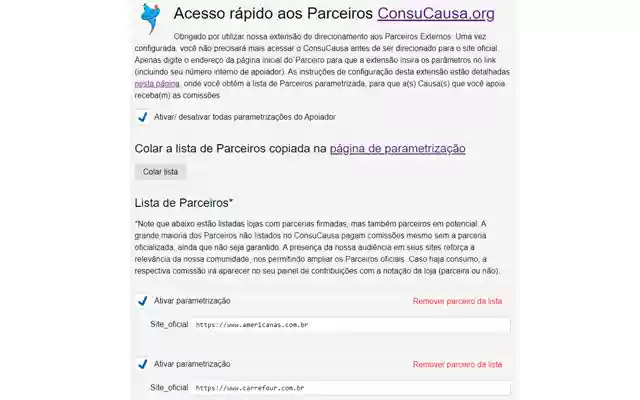 ConsuCausa Consuma por uma Causa from Chrome web store to be run with OffiDocs Chromium online ConsuCausa Consuma por uma Causa from Chrome web store to be run with OffiDocs Chromium online