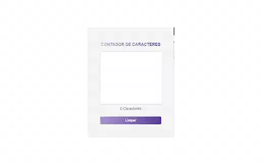 Contador de caracteres  from Chrome web store to be run with OffiDocs Chromium online