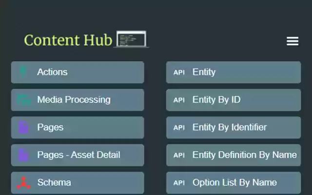 Content Hub Power Extension from Chrome web store to be run with OffiDocs Chromium online Content Hub Power Extension from Chrome web store to be run with OffiDocs Chromium online