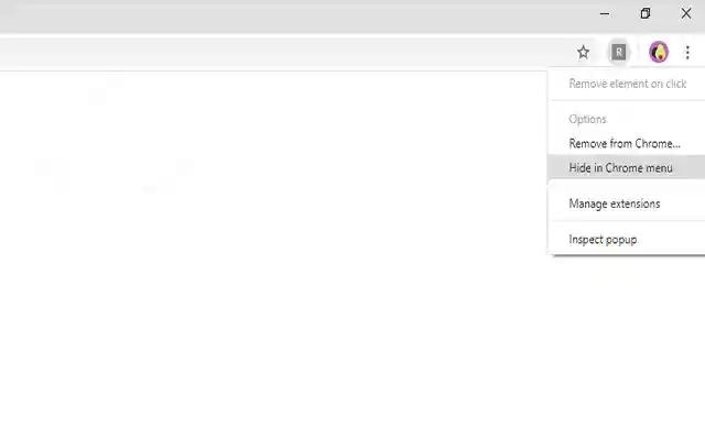 Context Menus Sample  from Chrome web store to be run with OffiDocs Chromium online