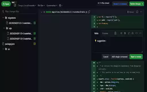 Conventional Comments Extension  from Chrome web store to be run with OffiDocs Chromium online