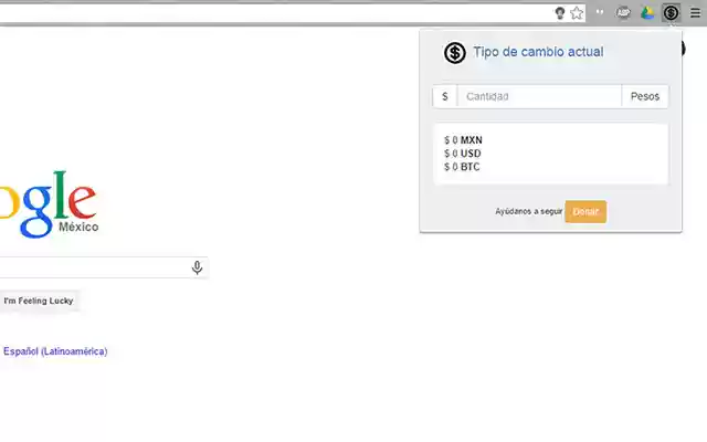 Convertidor de divisas  from Chrome web store to be run with OffiDocs Chromium online