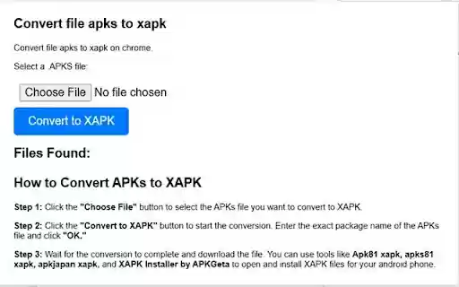 Convert S to X by Japan  from Chrome web store to be run with OffiDocs Chromium online
