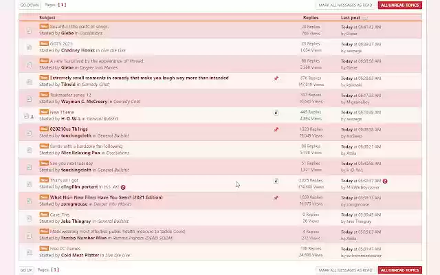 يتم تشغيل Cookd و Bombd Ignore Topics من متجر Chrome الإلكتروني مع OffiDocs Chromium عبر الإنترنت