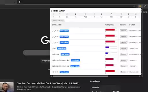 Cookie Check!  from Chrome web store to be run with OffiDocs Chromium online