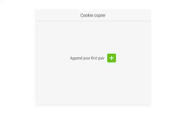 Cookie copier  from Chrome web store to be run with OffiDocs Chromium online