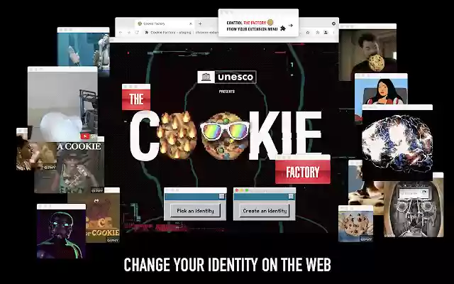 Cookie Factory  from Chrome web store to be run with OffiDocs Chromium online