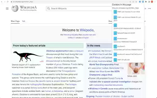 Cookie Viewer from Chrome web store to be run with OffiDocs Chromium online Cookie Viewer from Chrome web store to be run with OffiDocs Chromium online