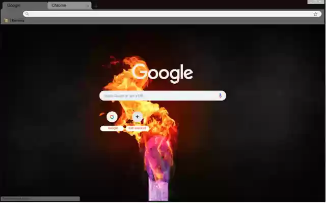 Cool Fire Theme  from Chrome web store to be run with OffiDocs Chromium online