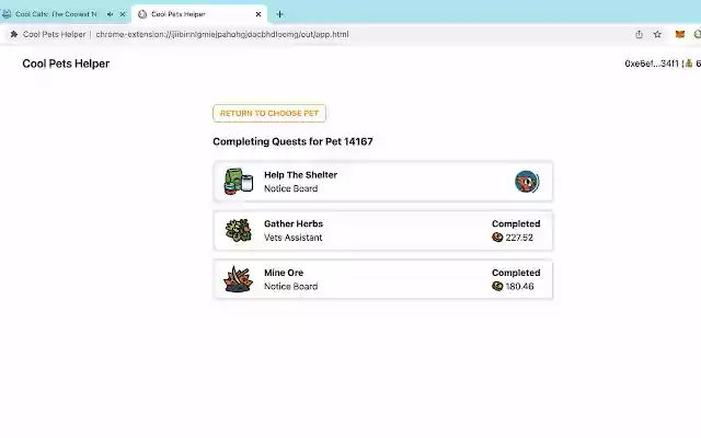 Cool Pets Helper from Chrome web store to be run with OffiDocs Chromium online Cool Pets Helper from Chrome web store to be run with OffiDocs Chromium online