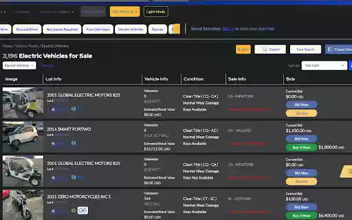 Copart Plus  from Chrome web store to be run with OffiDocs Chromium online