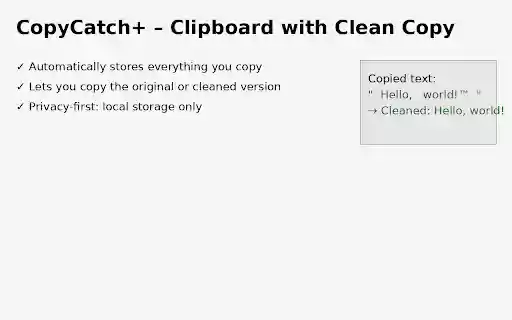 CopyCatch+  from Chrome web store to be run with OffiDocs Chromium online