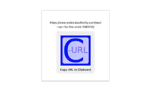 Copy Clean URL to Clipboard  from Chrome web store to be run with OffiDocs Chromium online