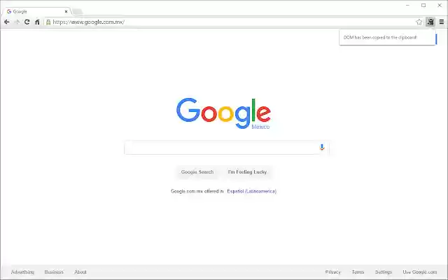 Copy DOM Content  from Chrome web store to be run with OffiDocs Chromium online