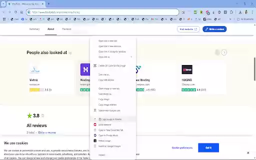 Copy Image as Base64  from Chrome web store to be run with OffiDocs Chromium online