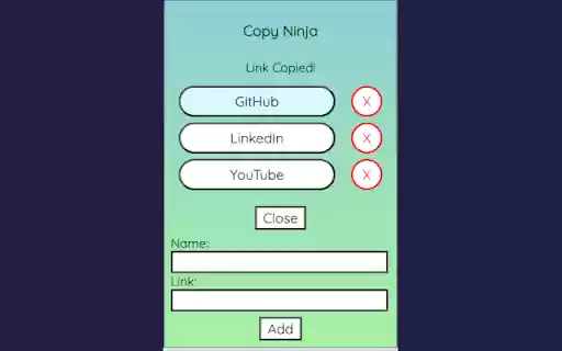 Copy Ninja from Chrome web store to be run with OffiDocs Chromium online Copy Ninja from Chrome web store to be run with OffiDocs Chromium online
